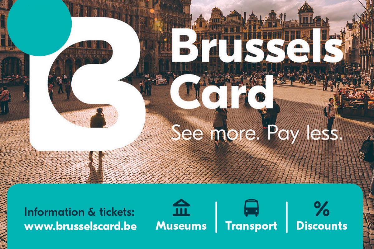 Tarjeta turística de Bruselas